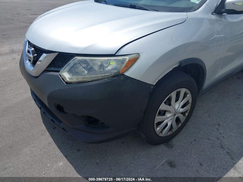 2015 Nissan Rogue S VIN: 5N1AT2MV8FC832038 Lot: 39679725