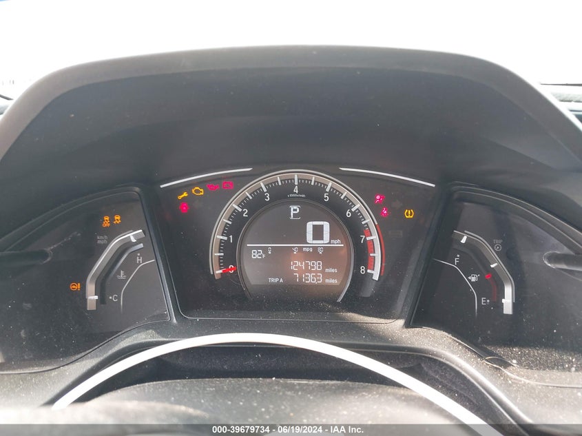 VIN 19XFC2F57HE064622 2017 HONDA CIVIC LX