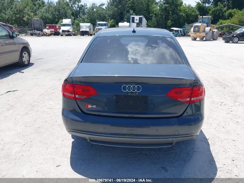 2011 Audi S4 Sedan VIN: WAUBGAF17BA178008 Lot: 39679741