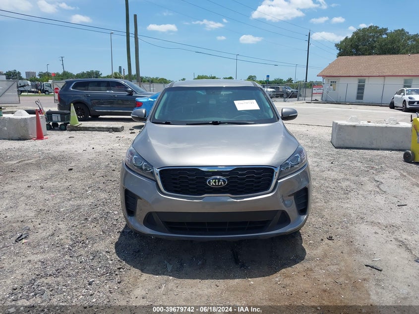 2019 Kia Sorento 3.3L Lx VIN: 5XYPG4A55KG547029 Lot: 39679742