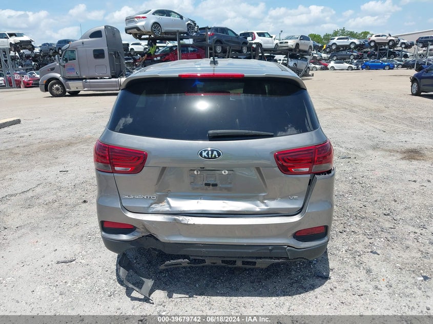 2019 Kia Sorento 3.3L Lx VIN: 5XYPG4A55KG547029 Lot: 39679742