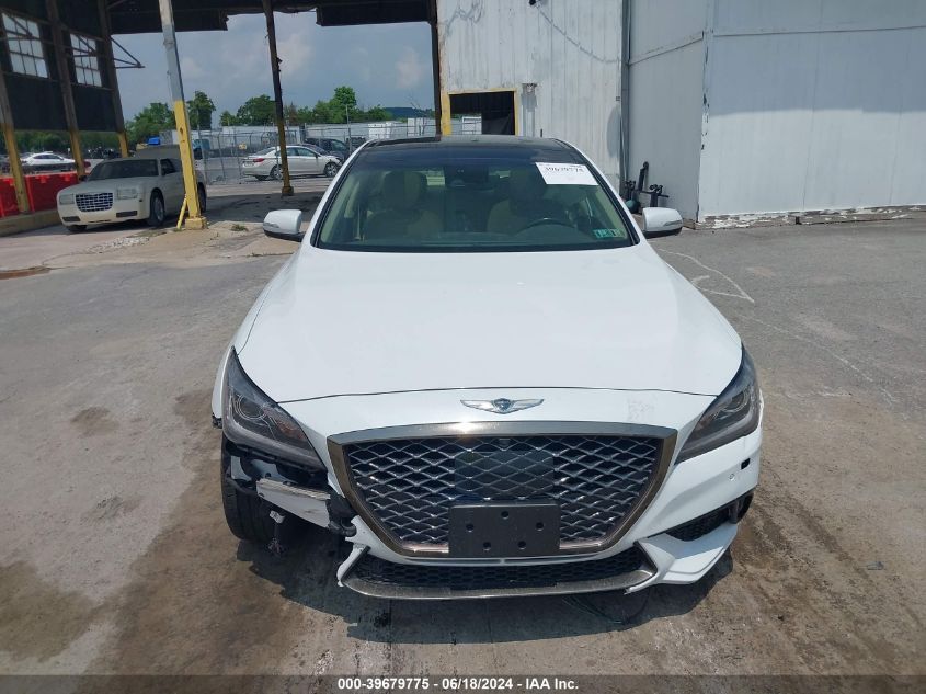 2019 Genesis G80 3.8 VIN: KMHGN4JE1KU299927 Lot: 39679775