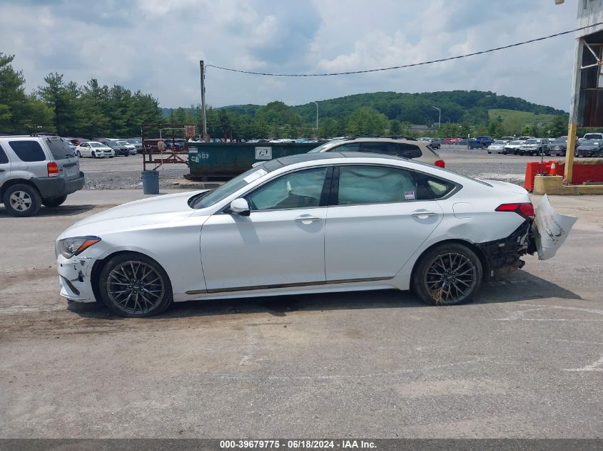 2019 Genesis G80 3.8 VIN: KMHGN4JE1KU299927 Lot: 39679775