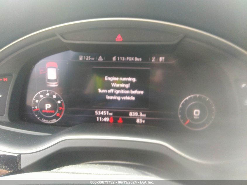 2017 Audi Q7 Prestige VIN: WA1VABF78HD052543 Lot: 39679792