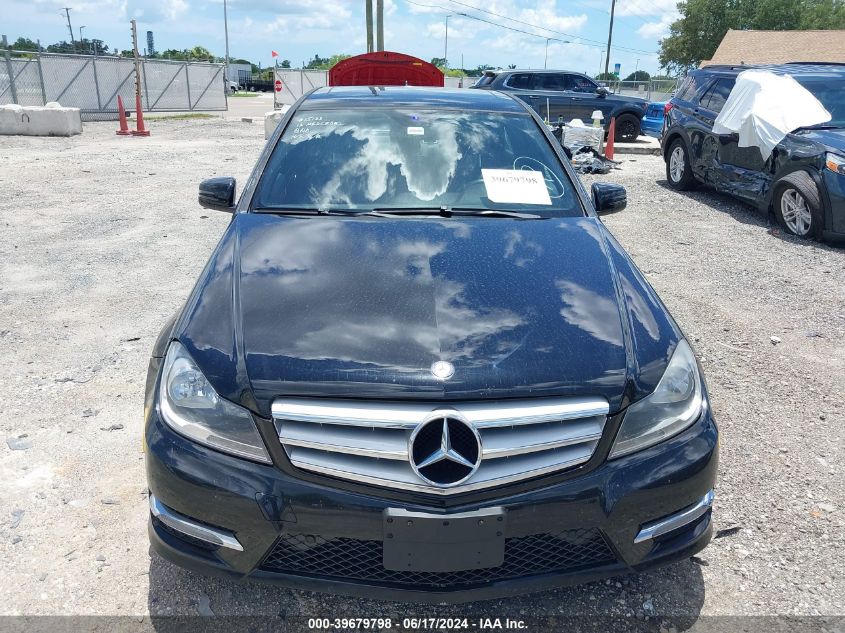2012 Mercedes-Benz C 250 Luxury/Sport VIN: WDDGF4HB2CA613655 Lot: 39679798