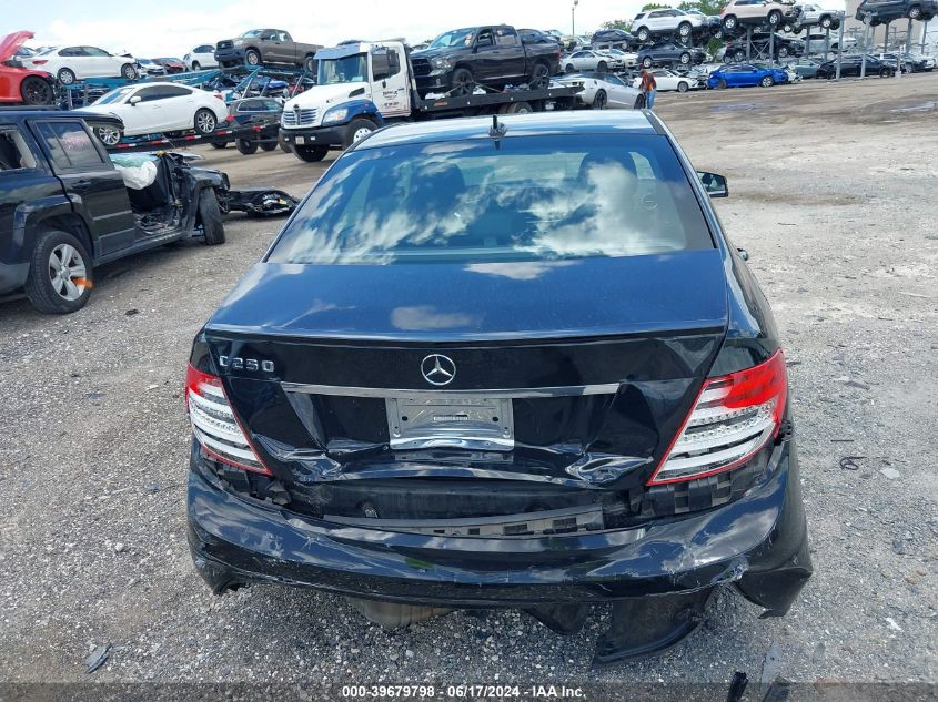 2012 Mercedes-Benz C 250 Luxury/Sport VIN: WDDGF4HB2CA613655 Lot: 39679798