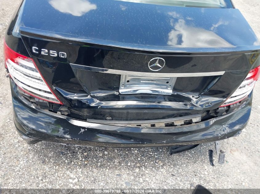 2012 Mercedes-Benz C 250 Luxury/Sport VIN: WDDGF4HB2CA613655 Lot: 39679798