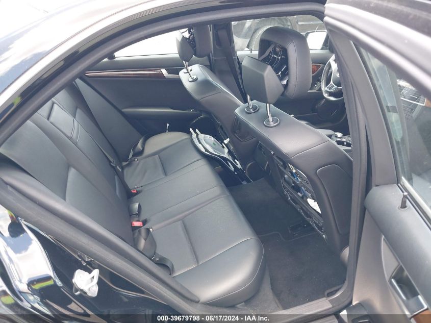 2012 Mercedes-Benz C 250 Luxury/Sport VIN: WDDGF4HB2CA613655 Lot: 39679798