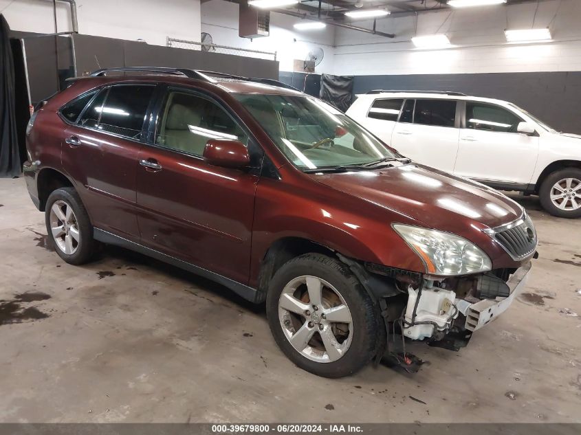 2008 Lexus Rx 350 VIN: JTJHK31U882850942 Lot: 39679800