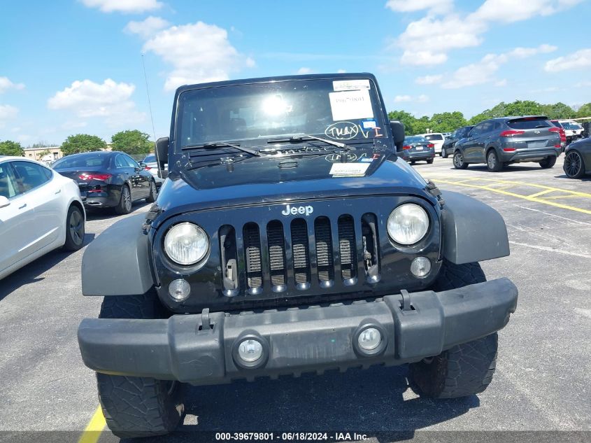 2014 Jeep Wrangler Sport VIN: 1C4AJWAG9EL290325 Lot: 39679801