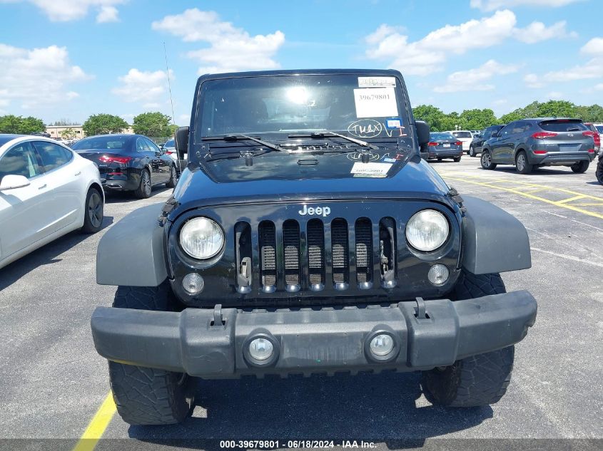 2014 Jeep Wrangler Sport VIN: 1C4AJWAG9EL290325 Lot: 39679801