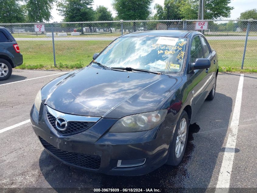 JM1BK32G181818289 | 2008 MAZDA MAZDA3