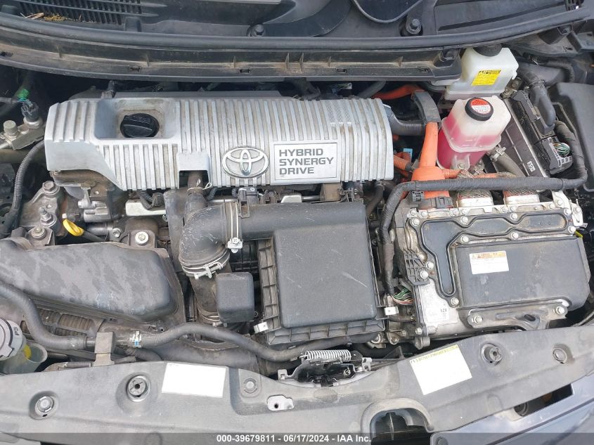 2015 Toyota Prius Two VIN: JTDKN3DU2F0395560 Lot: 39679811