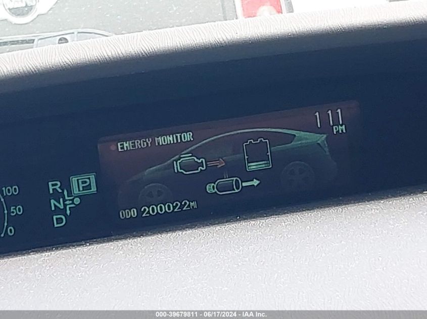 2015 Toyota Prius Two VIN: JTDKN3DU2F0395560 Lot: 39679811