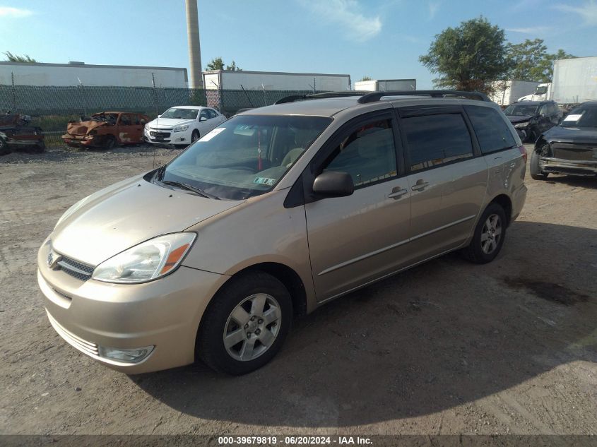 2004 Toyota Sienna Ce/Le VIN: 5TDZA23C74S084343 Lot: 39679819