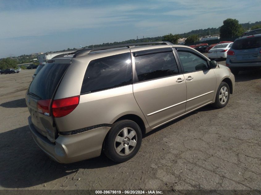 2004 Toyota Sienna Ce/Le VIN: 5TDZA23C74S084343 Lot: 39679819