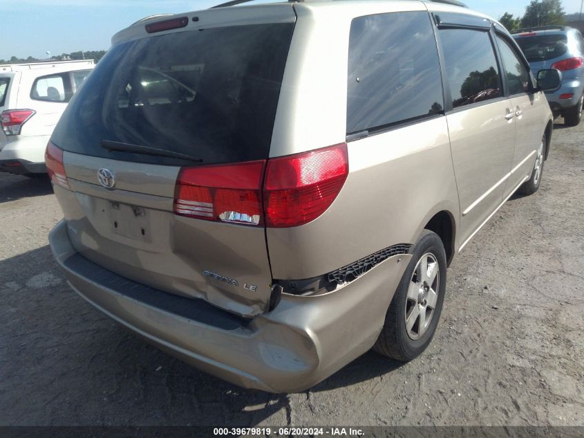 2004 Toyota Sienna Ce/Le VIN: 5TDZA23C74S084343 Lot: 39679819