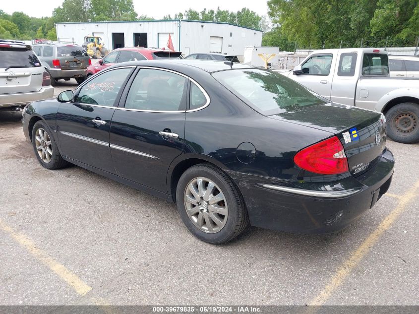 2G4WD582581135245 | 2008 BUICK LACROSSE