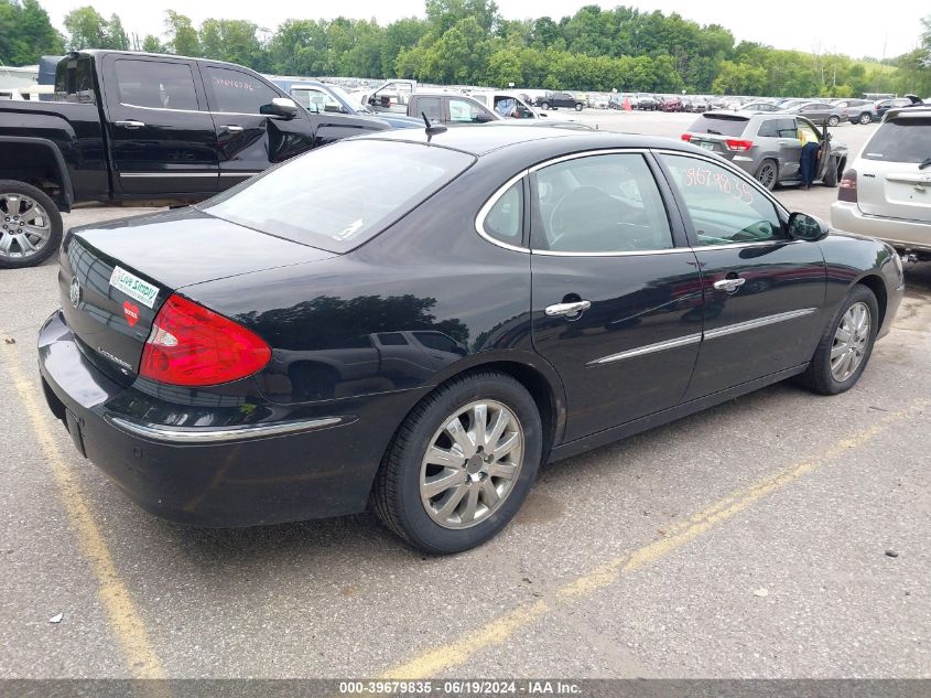 2G4WD582581135245 | 2008 BUICK LACROSSE