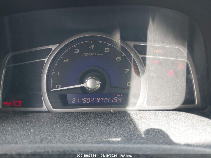 2008 Honda Civic Lx VIN: 2HGFA16578H527025 Lot: 39679841