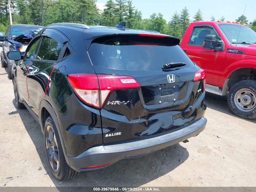 2018 Honda Hr-V Ex-L VIN: 3CZRU6H7XJM709608 Lot: 39679846