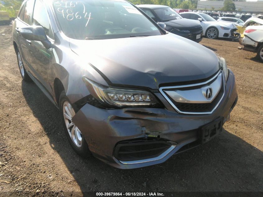 2017 Acura Rdx Technology Acurawatch Plus Packages/W/Technology Package VIN: 5J8TB4H55HL016012 Lot: 39679864