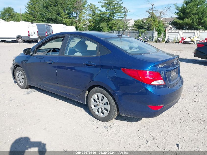 2016 Hyundai Accent Se VIN: KMHCT4AE1GU090828 Lot: 39679890