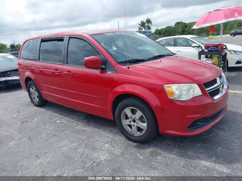 2013 Dodge Grand Caravan Sxt VIN: 2C4RDGCG0DR523270 Lot: 39679902