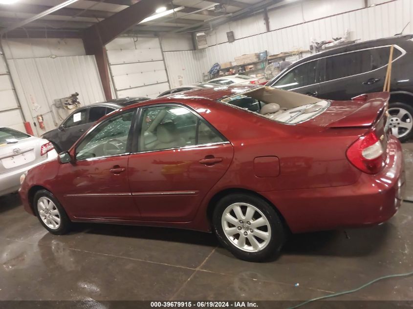 2004 Toyota Camry Xle VIN: 4T1BE32K14U355022 Lot: 39679915