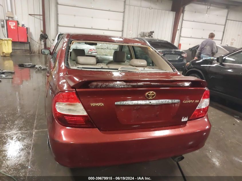 2004 Toyota Camry Xle VIN: 4T1BE32K14U355022 Lot: 39679915