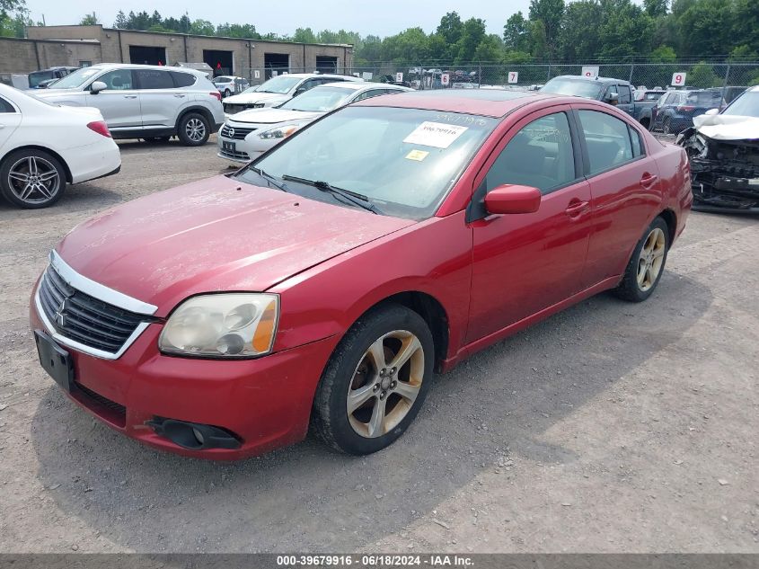 2009 Mitsubishi Galant Es VIN: 4A3AB56F09E038901 Lot: 39679916