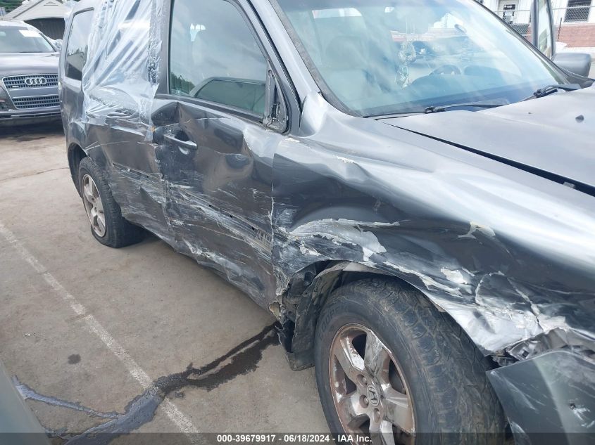 2011 Honda Pilot Ex-L VIN: 5FNYF3H55BB029405 Lot: 39679917