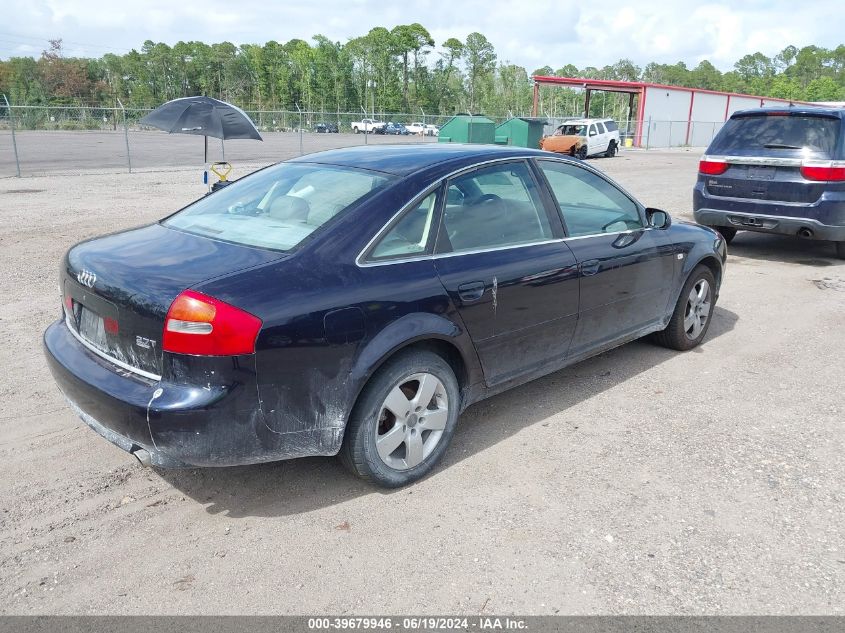 2002 Audi A6 2.7T VIN: WAULD64B72N123149 Lot: 39679946