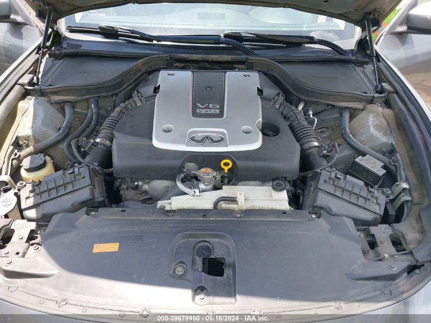 2011 Infiniti G37X VIN: JN1CV6EL8BM263727 Lot: 39679960