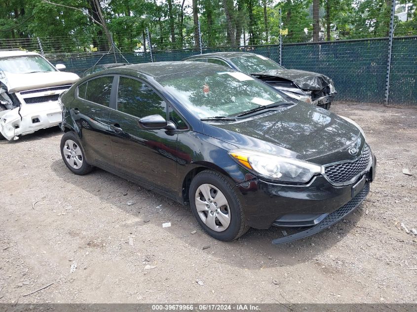 2016 Kia Forte Lx VIN: KNAFK4A61G5614404 Lot: 39679966