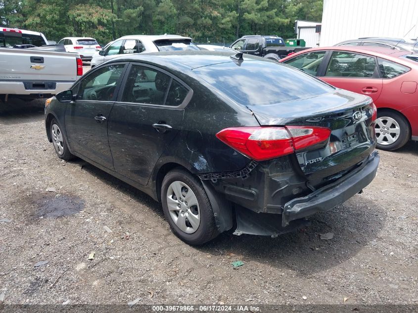 2016 Kia Forte Lx VIN: KNAFK4A61G5614404 Lot: 39679966