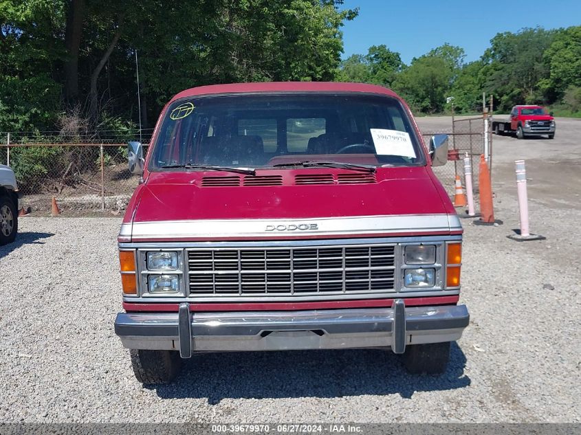 1984 Dodge Ram Van B250 VIN: 2B6HB23T6EK213155 Lot: 39679970