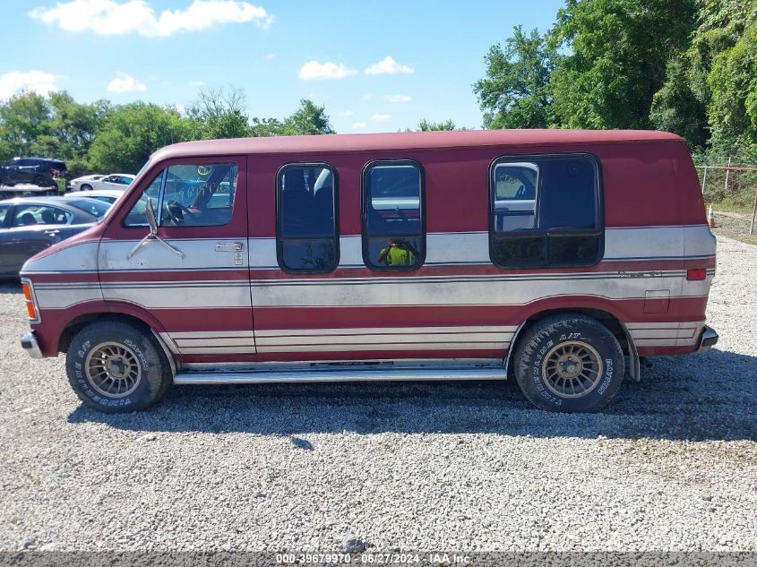 1984 Dodge Ram Van B250 VIN: 2B6HB23T6EK213155 Lot: 39679970