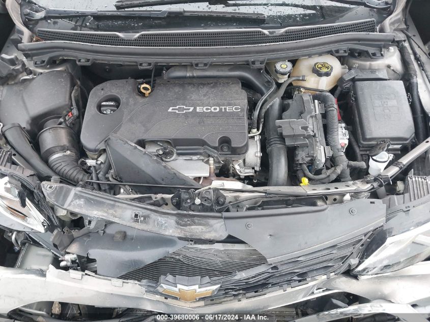 2017 Chevrolet Cruze Lt Auto VIN: 3G1BE6SM3HS545801 Lot: 39680006