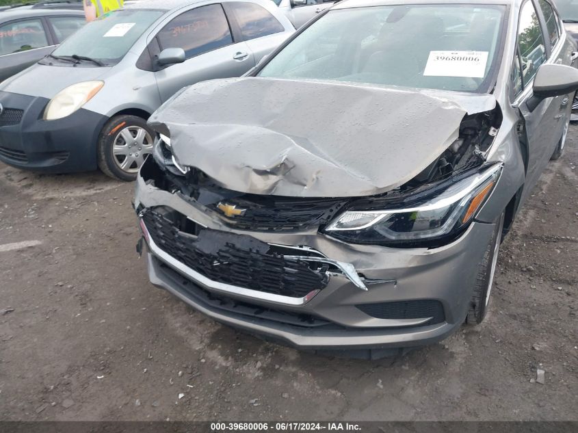 2017 Chevrolet Cruze Lt Auto VIN: 3G1BE6SM3HS545801 Lot: 39680006