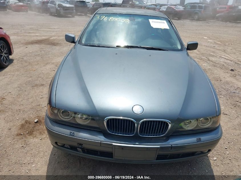 2003 BMW 525Ia VIN: WBADT43413GY98731 Lot: 39680008