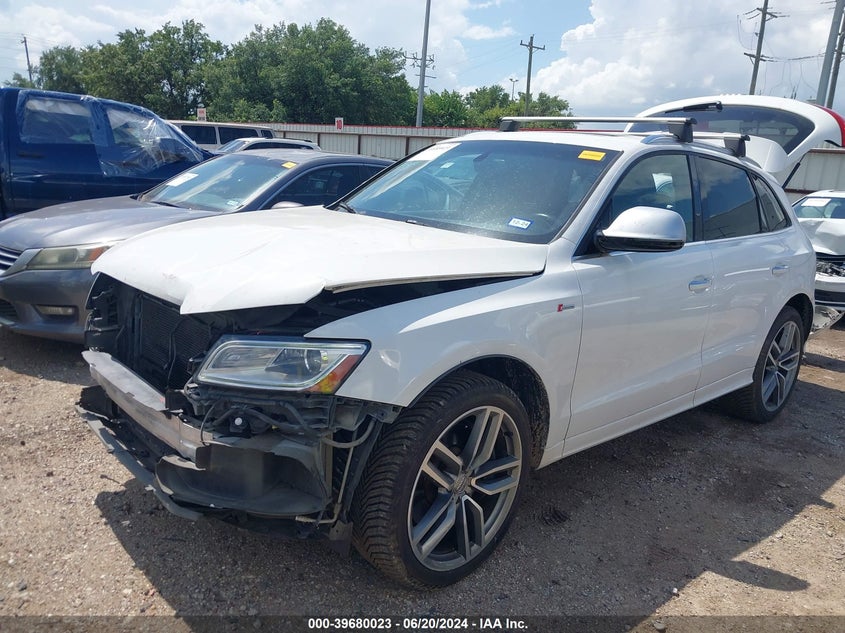 2016 Audi Sq5 3.0T Premium Plus VIN: WA1VCBFP1GA077312 Lot: 39680023