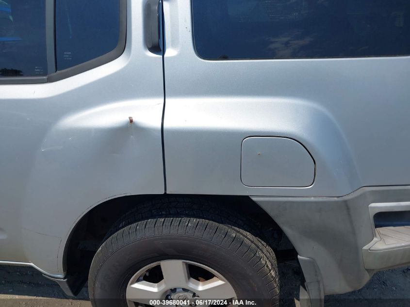2007 Nissan Xterra S VIN: 5N1AN08W77C521400 Lot: 39680041