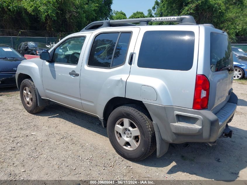 2007 Nissan Xterra S VIN: 5N1AN08W77C521400 Lot: 39680041