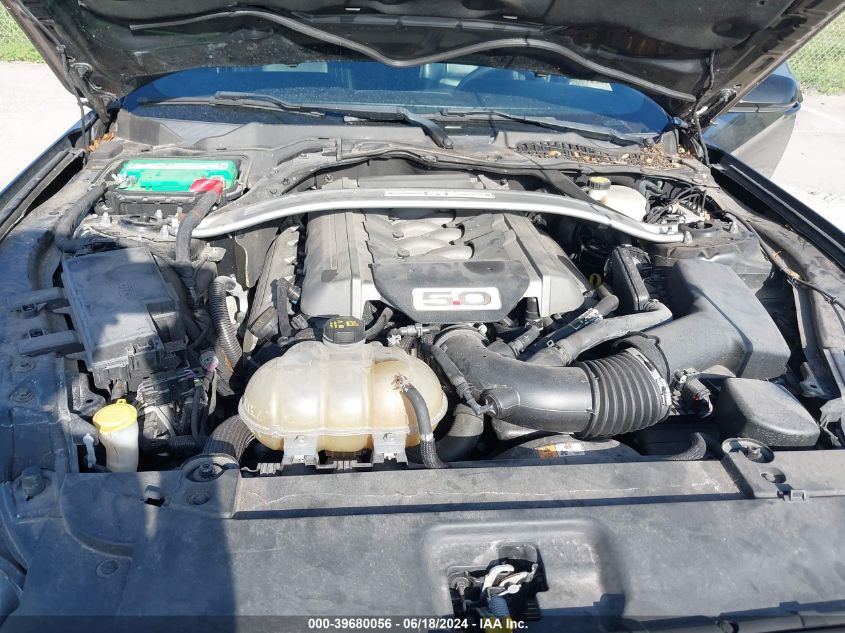 2016 Ford Mustang Gt Premium VIN: 1FA6P8CF7G5205290 Lot: 39680056