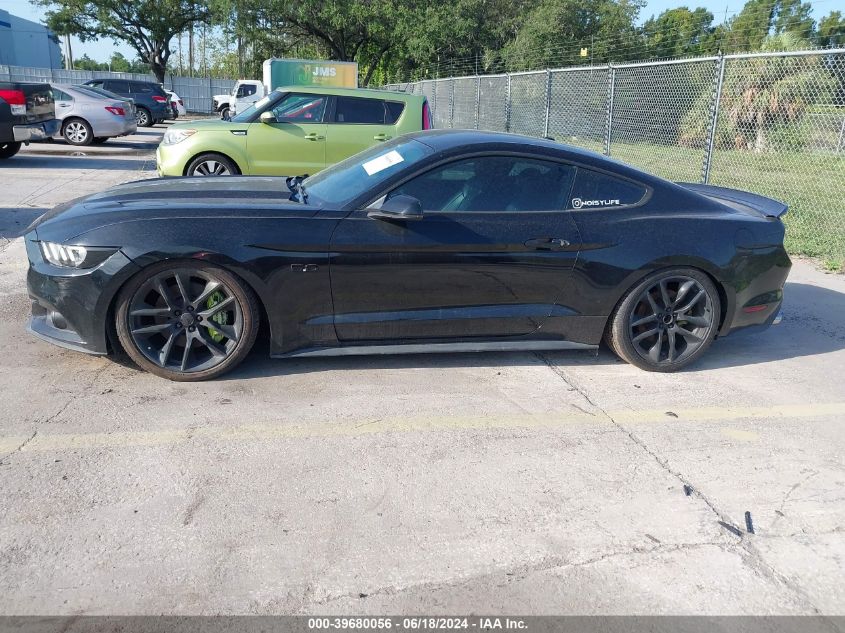 2016 Ford Mustang Gt Premium VIN: 1FA6P8CF7G5205290 Lot: 39680056