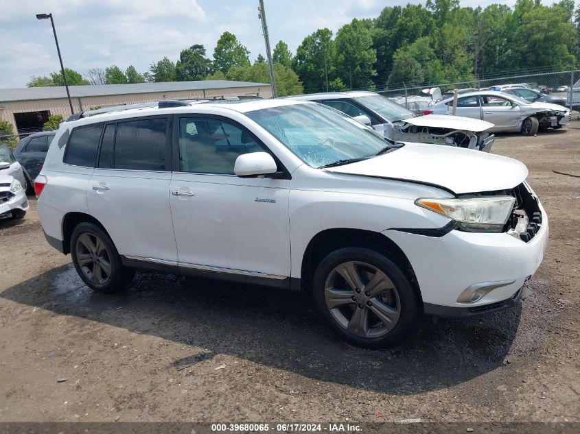 2011 Toyota Highlander Limited V6 VIN: 5TDYK3EH1BS040018 Lot: 39680065