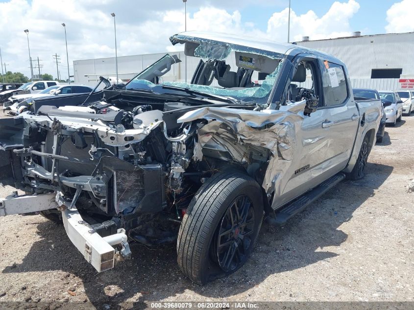 2022 Toyota Tundra Sr5 VIN: 5TFLA5AB0NX018827 Lot: 39680079