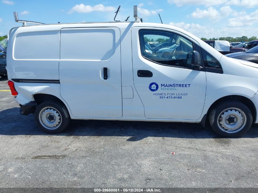 2021 Nissan Nv200 Compact Cargo S Xtronic Cvt VIN: 3N6CM0KN5MK697252 Lot: 39680081