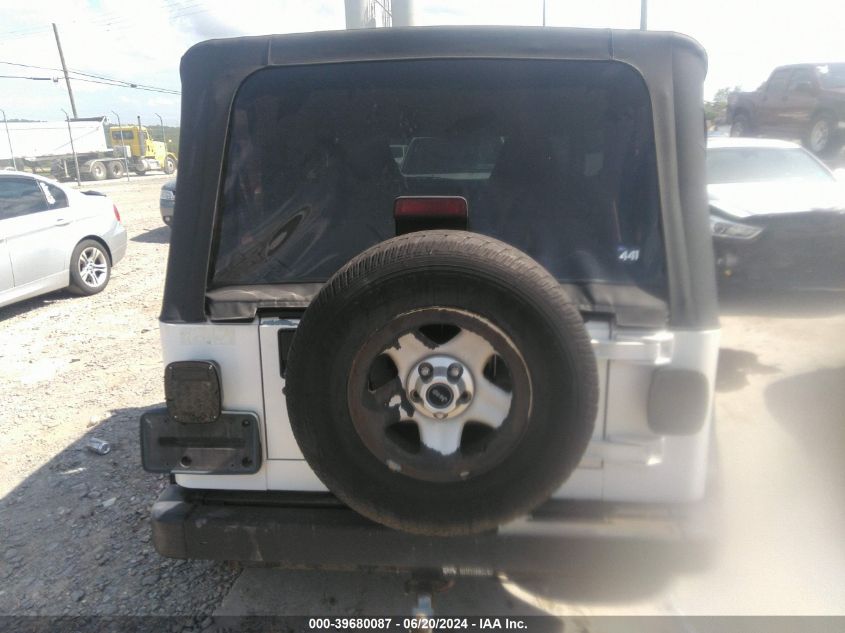 1997 Jeep` Wrangler S VIN: 1J4FY19S0VP448499 Lot: 39680087